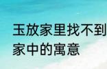 玉放家里找不到什么意思 玉石摆放在家中的寓意